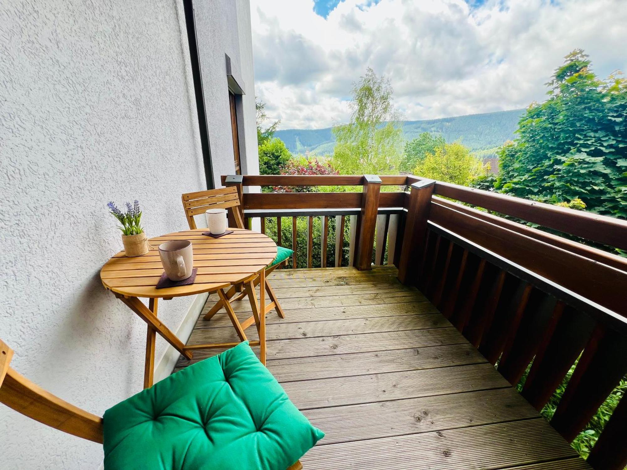 Panoramablick Mit Privatparkplatz, 2 Balkone Und 1,5 Baeder Apartment Titisee-Neustadt Exterior photo